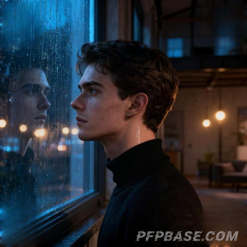 Image 4: young man, city night view, industrial warehouse, coastal cliff, graffiti wall, forest morning light