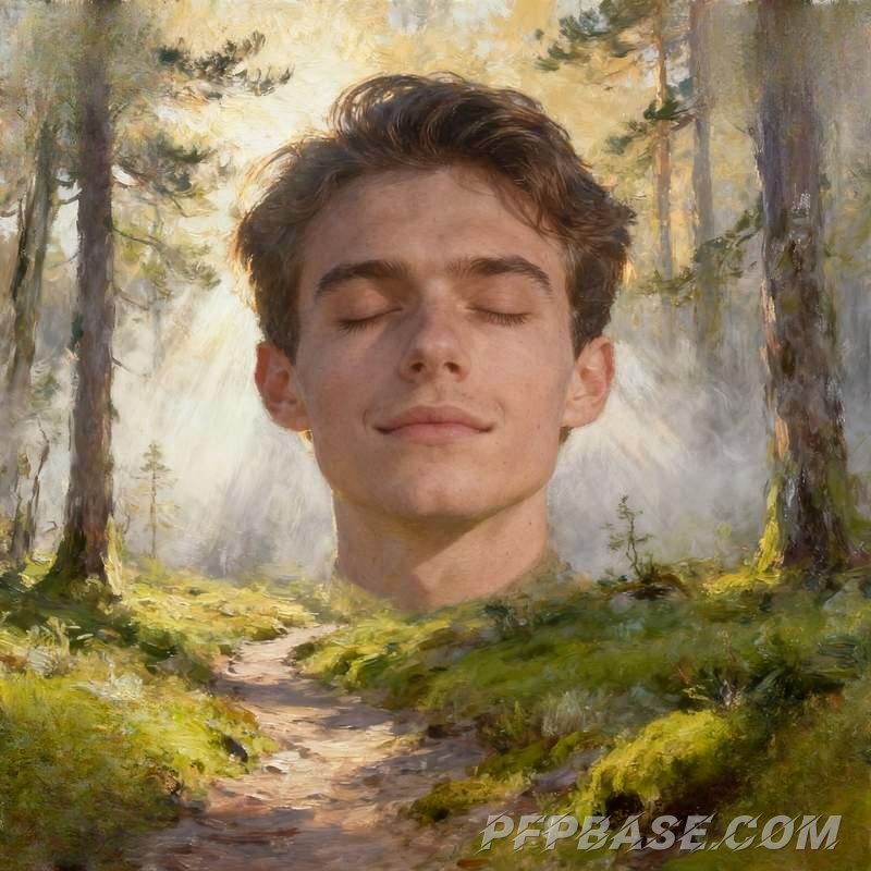 Image 7: young man, city night view, industrial warehouse, coastal cliff, graffiti wall, forest morning light