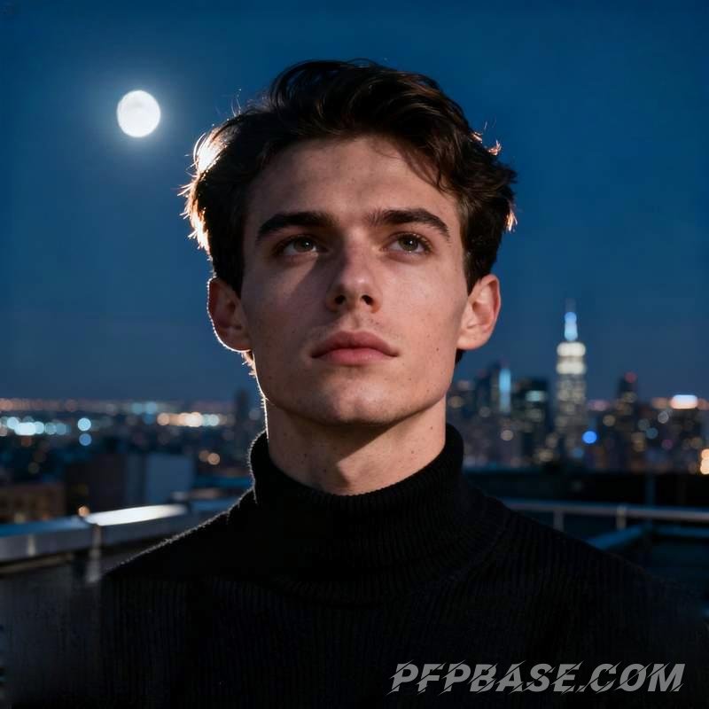 Image 8: young man, city night view, industrial warehouse, coastal cliff, graffiti wall, forest morning light