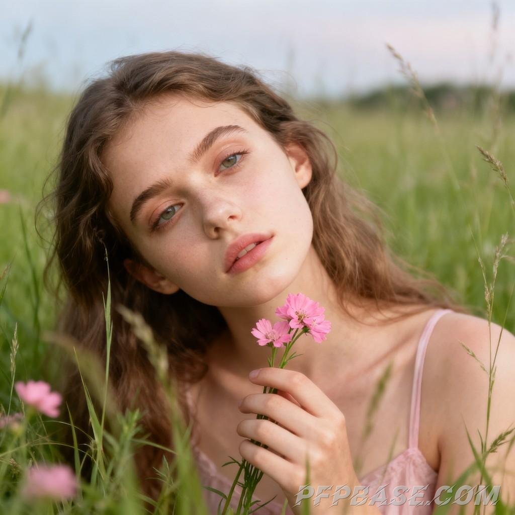 Image 5: dreamy languor, elegant aloofness, mysterious in snow, melancholy against light, serene poetry