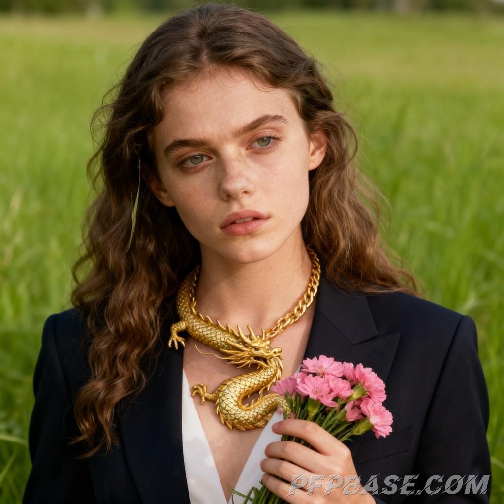 Image 6: dreamy languor, elegant aloofness, mysterious in snow, melancholy against light, serene poetry