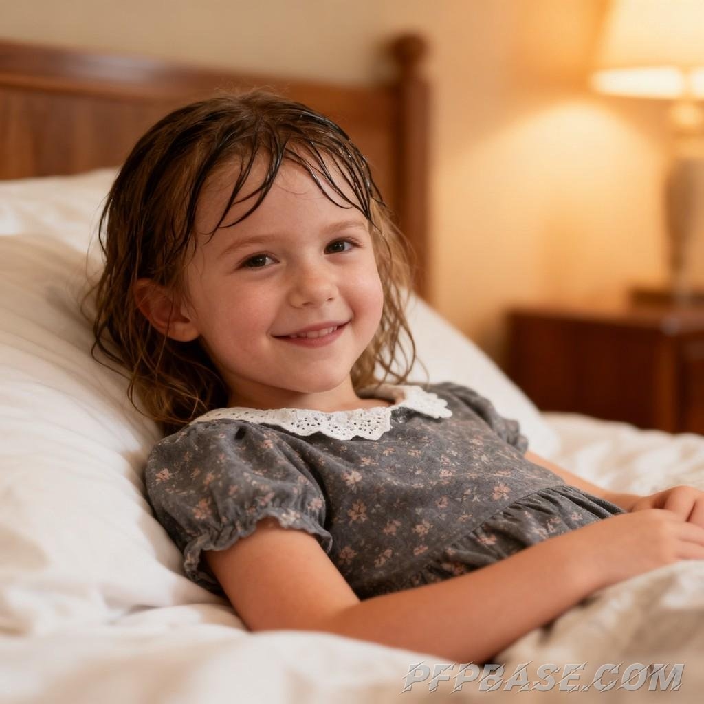 Image 2: little girl, nature, adorable, lively, soothing