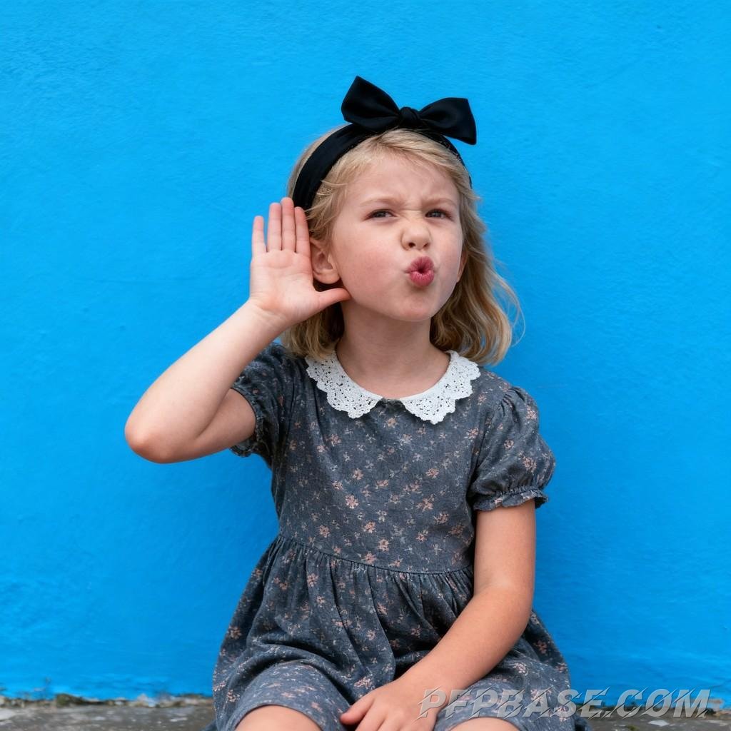 Image 6: little girl, nature, adorable, lively, soothing