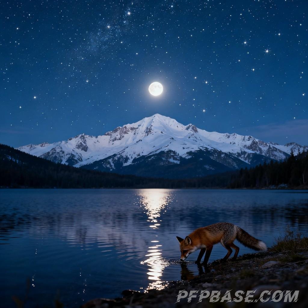 Image 8: snow-capped mountains, serene lake, natural scenery, tranquility, beauty