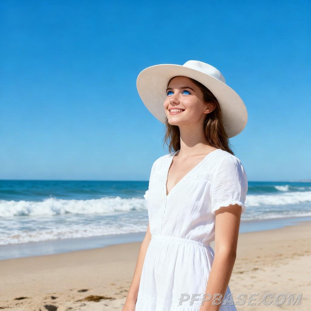 Image 1: youthful vitality, pastoral poetry, embrace sea, connect with nature, artistic inspiration