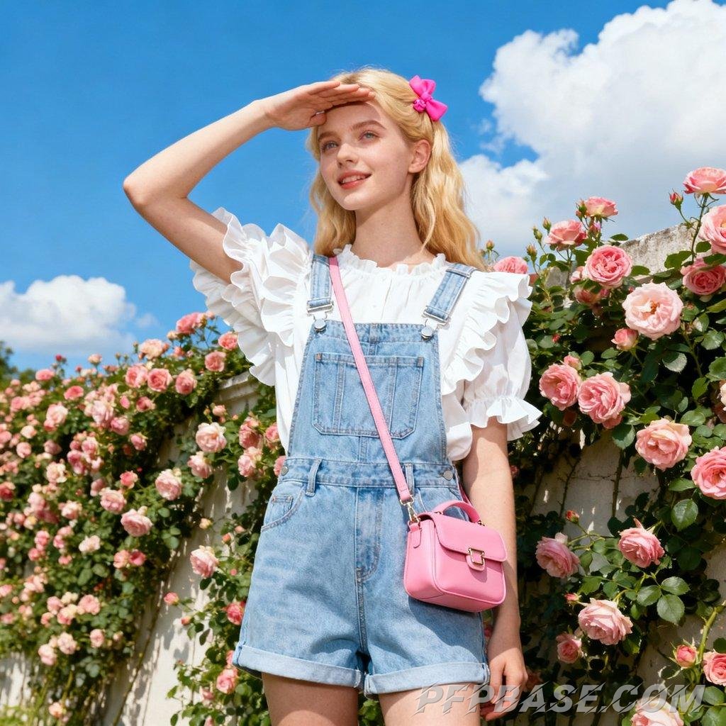 Image 4: youthful vitality, pastoral poetry, embrace sea, connect with nature, artistic inspiration