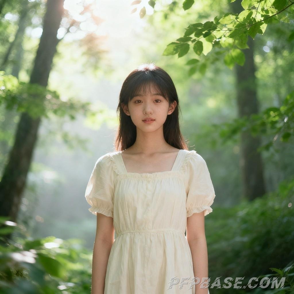 Image 5: dreamy, forest vibe, maiden, nature, fresh