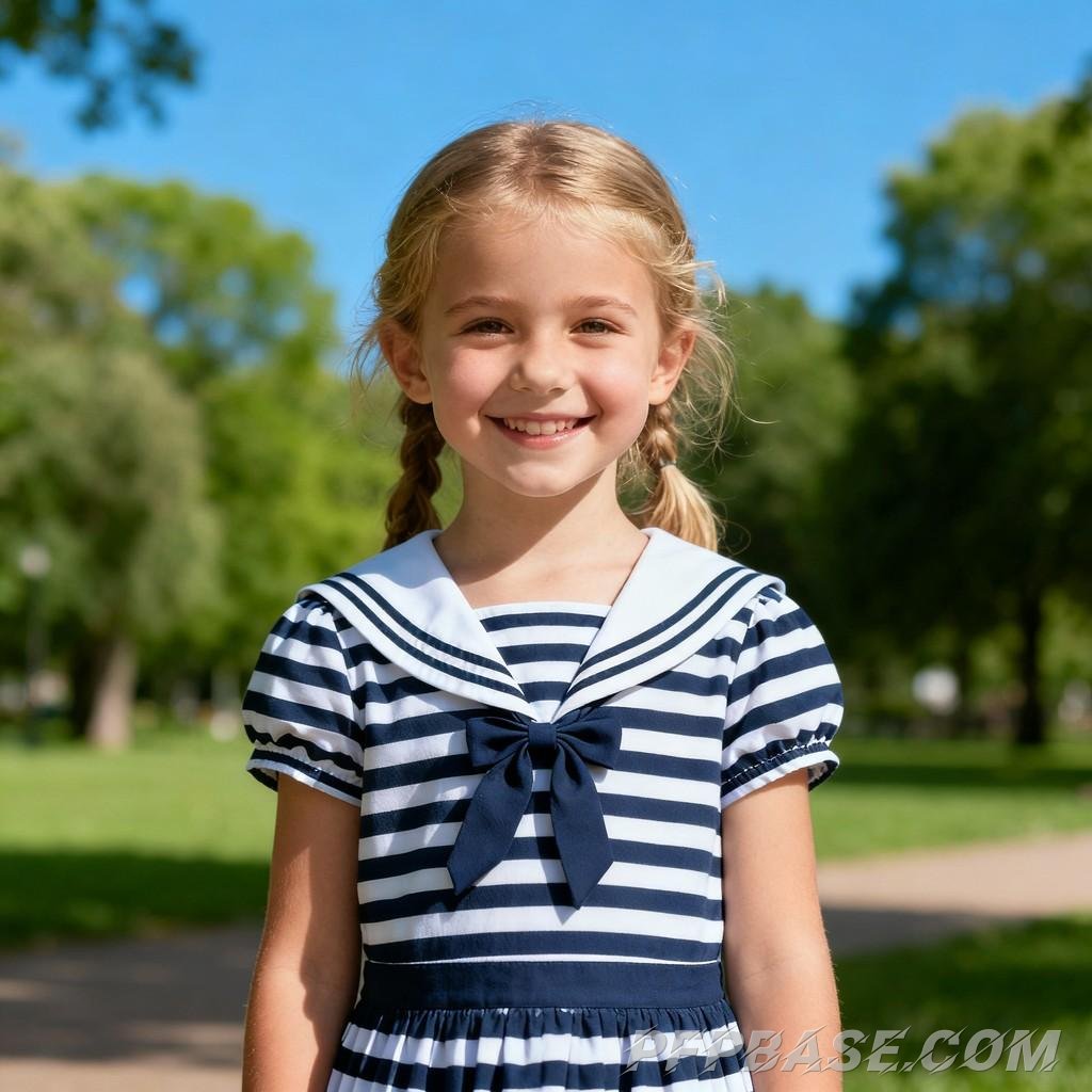 Image 4: childlike wonder, lively spirit, melancholy mood, playful charm, innocent heart