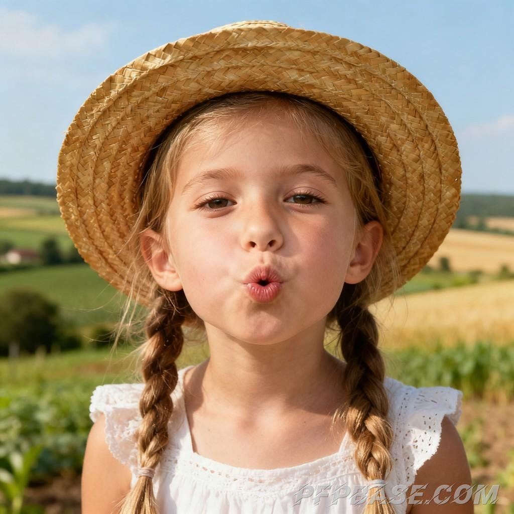 Image 5: childlike wonder, lively spirit, melancholy mood, playful charm, innocent heart