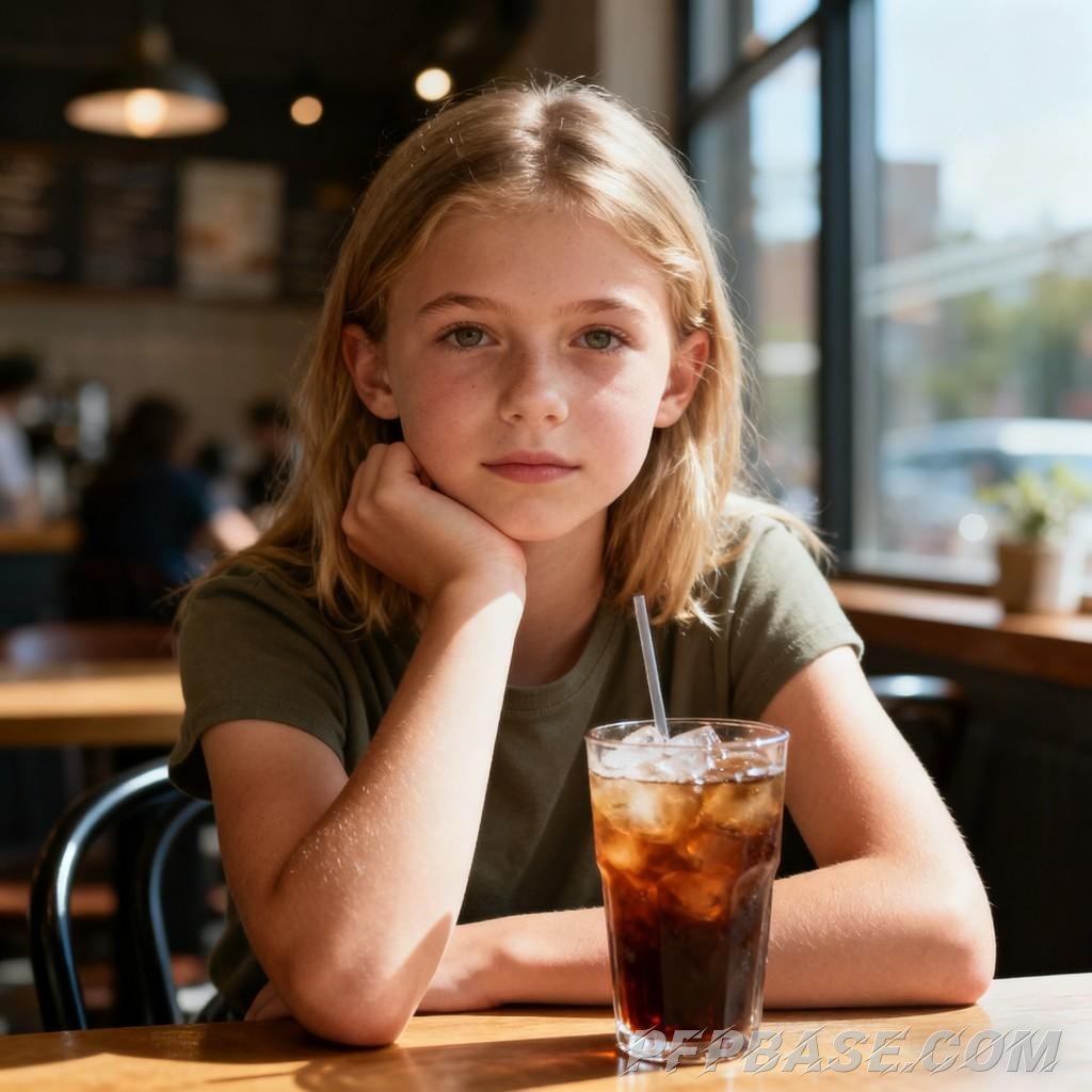 Image 5: pastoral freshness, park cat feeding, street style, urban scene, cute pet therapy, cinematic street