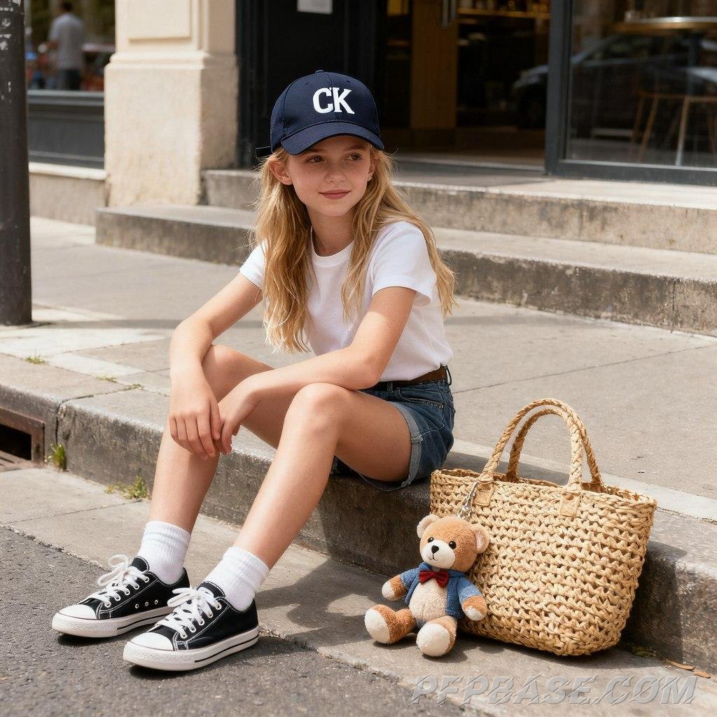 Image 7: pastoral freshness, park cat feeding, street style, urban scene, cute pet therapy, cinematic street