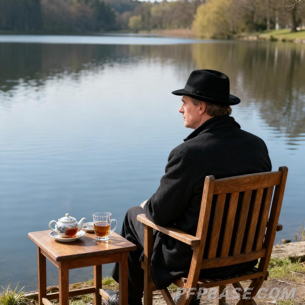 Image 2: sitting quietly by sea, gazing at sky, arms wide open, snowy mountains on prairie, leaping in fields