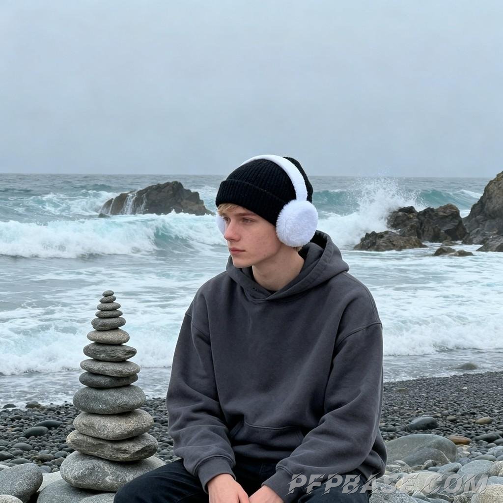Image 4: sitting quietly by sea, gazing at sky, arms wide open, snowy mountains on prairie, leaping in fields