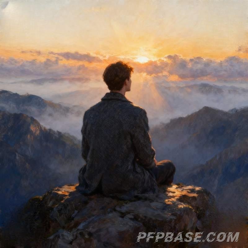 Image 3: boy, forest, city rooftop, seaside cliff, graffiti wall, mountain top dawn