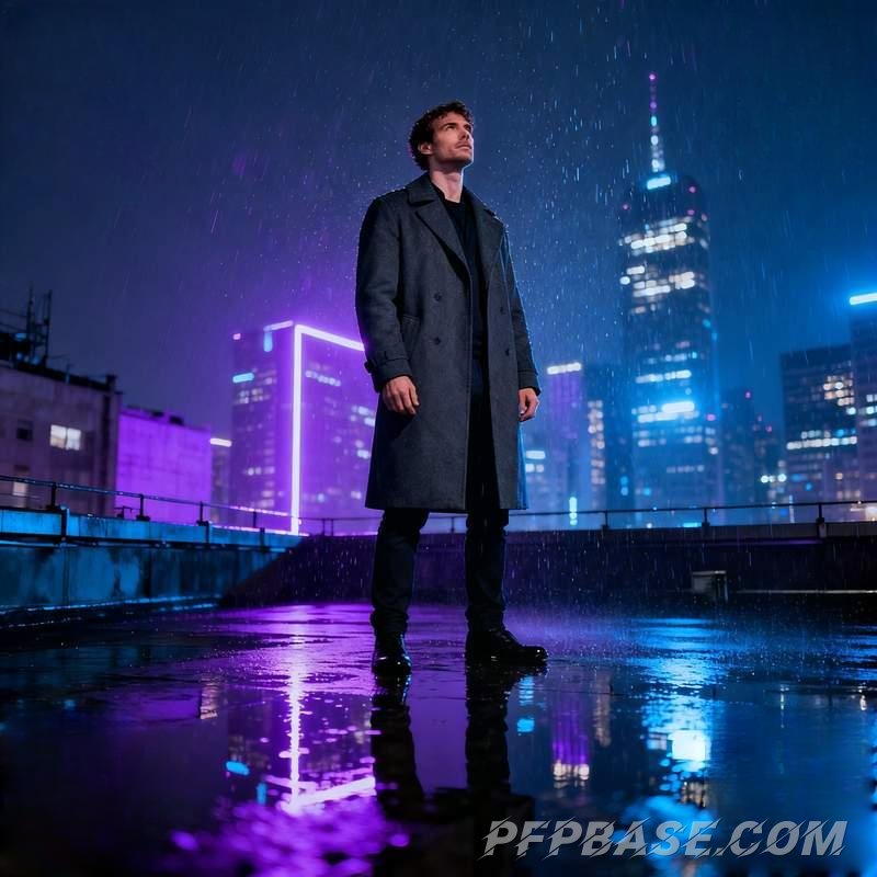 Image 6: male head, cliff, city, forest, dream, graffiti