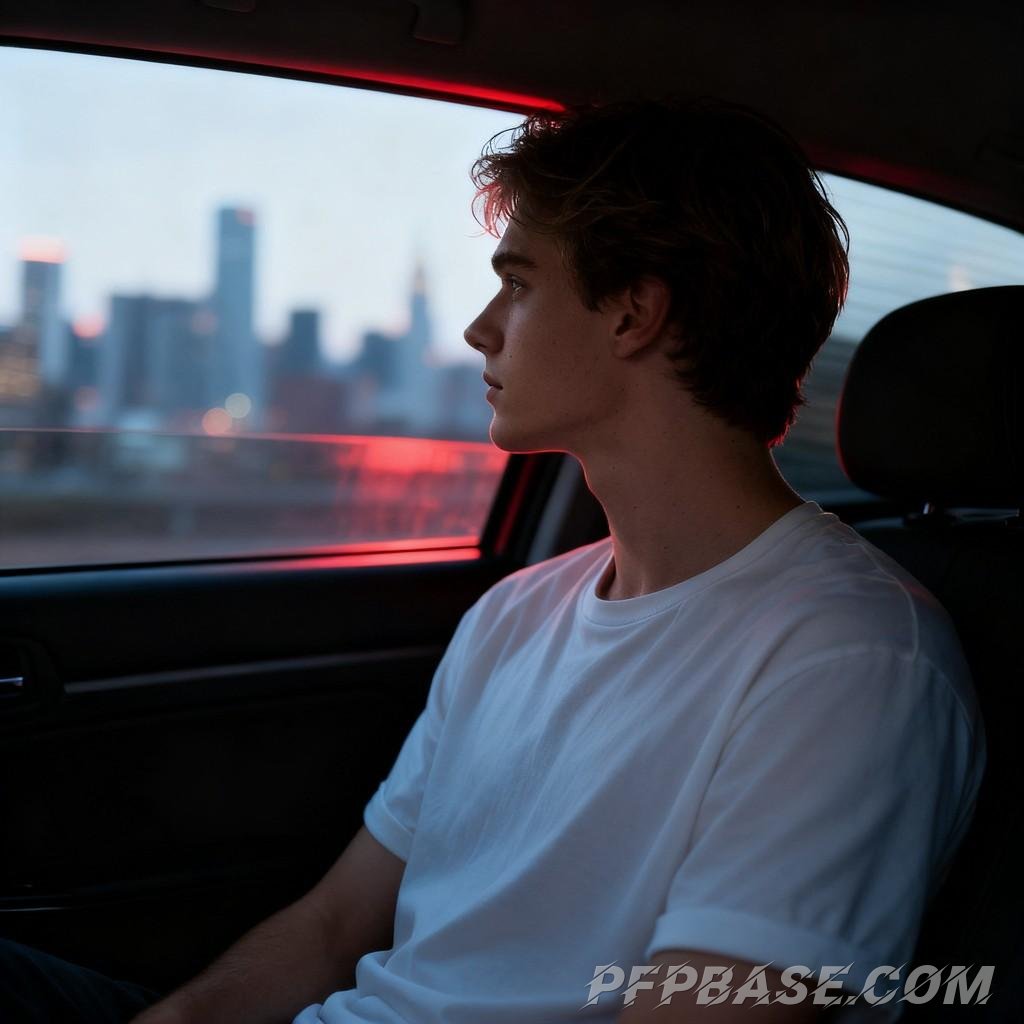 Image 1: cityscape, young adult, emotion, portrait, profile picture