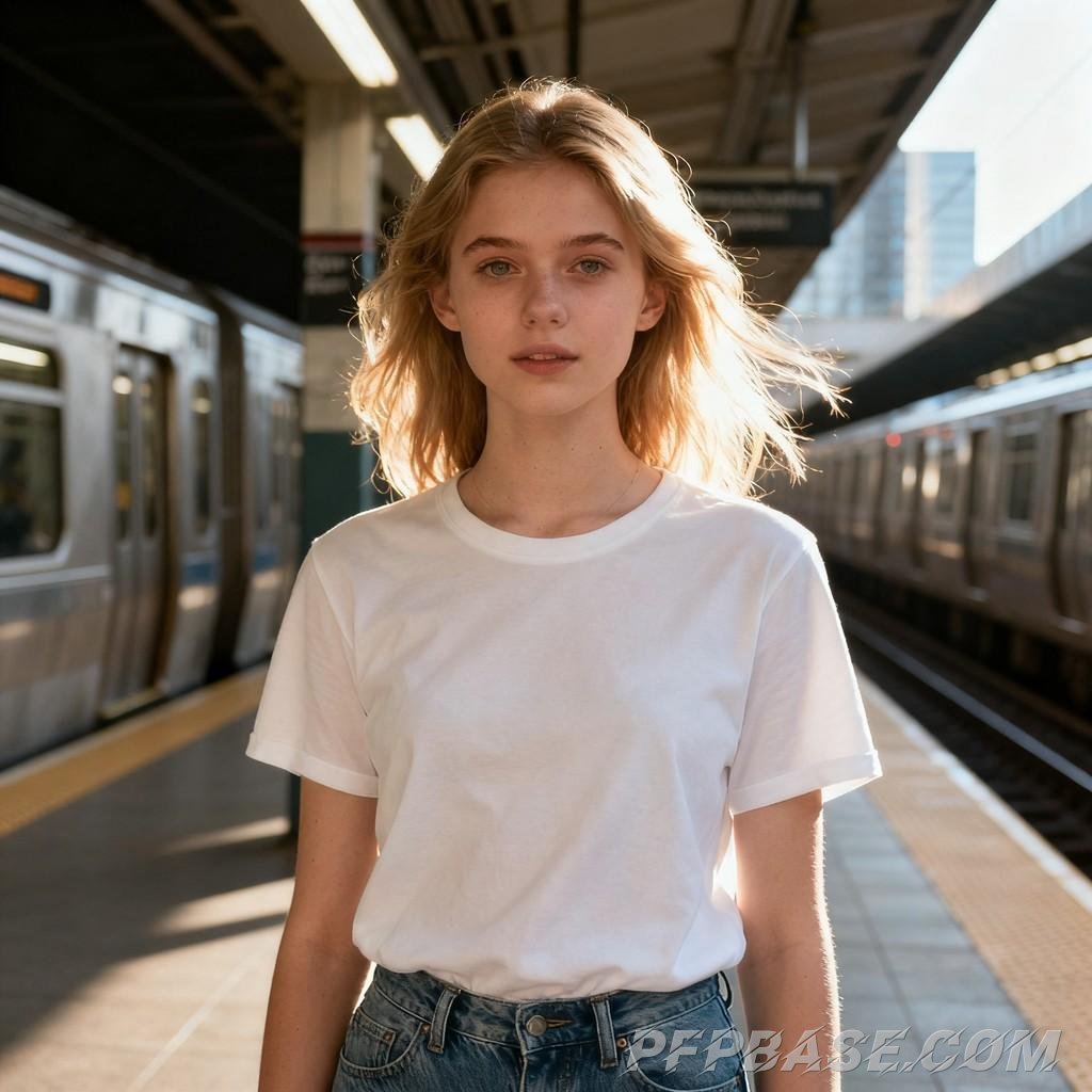 Image 7: fresh, sweet, young girl, everyday life, portrait