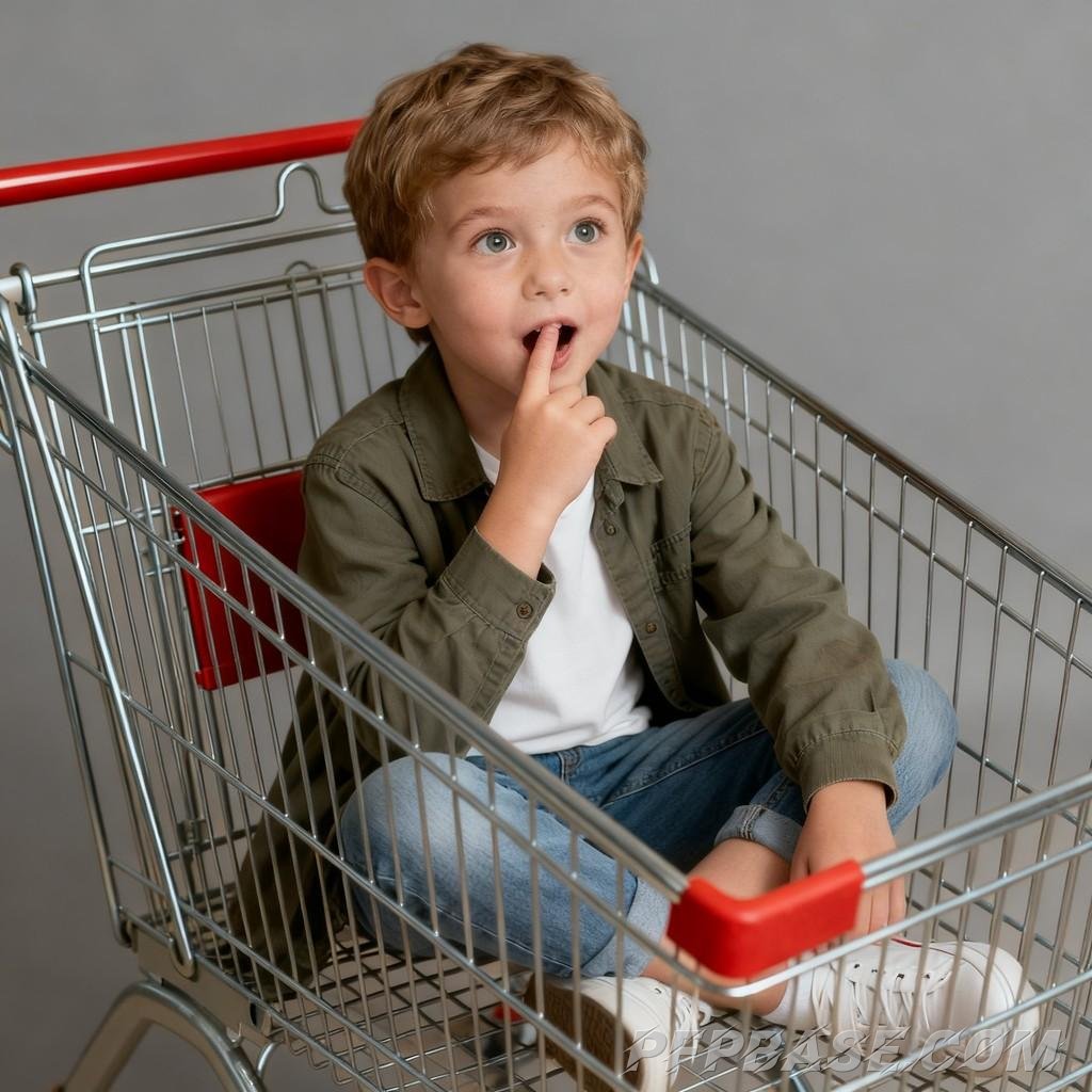 Image 1: cute toddler, everyday life, creativity, illustration, tenderness