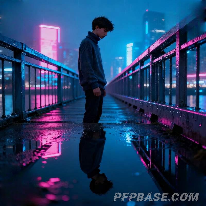 Image 5: boy, mountain peak, graffiti wall, forest, stone circle, night bridge