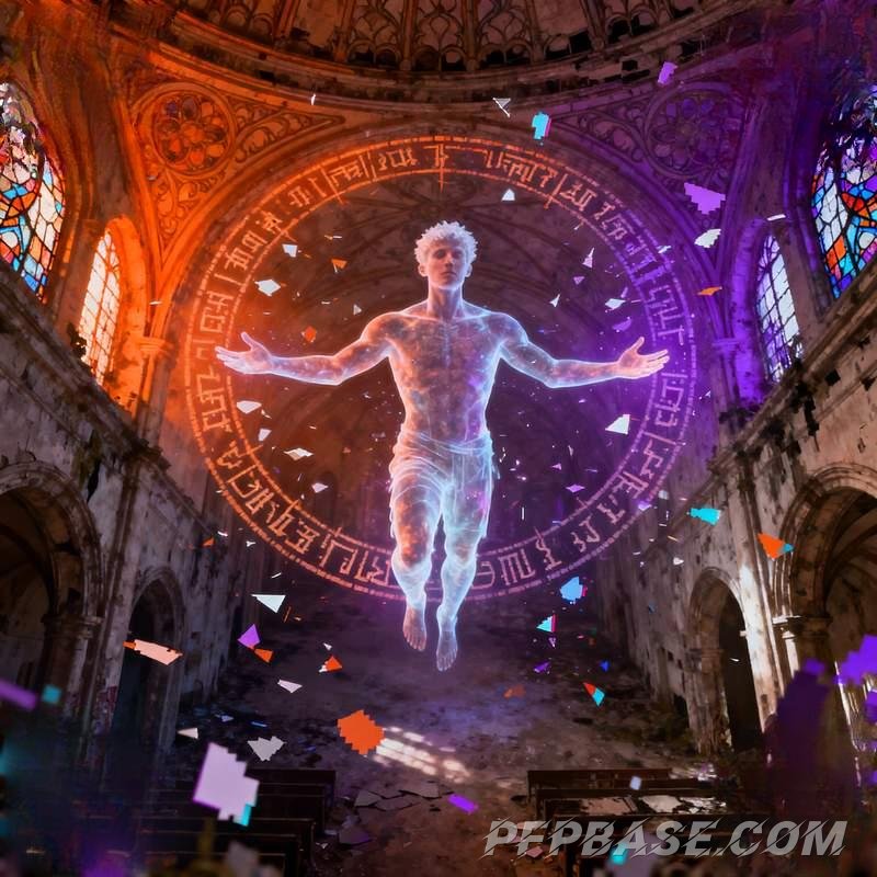 Image 2: man, portrait, cool vibe, unique style, enigmatic, urban