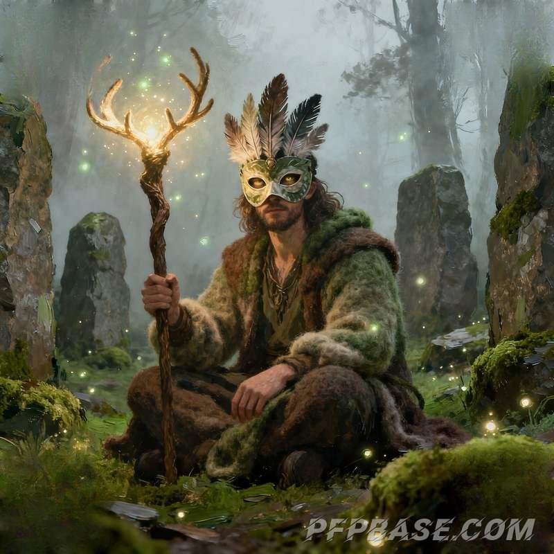 Image 3: man, portrait, cool vibe, unique style, enigmatic, urban