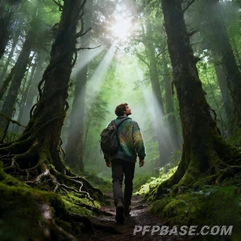 Image 8: man, cliff, urban night view, wasteland, subway tunnel, alpine tundra