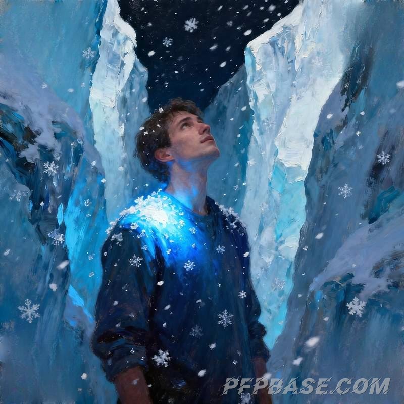 Image 6: man, grassland, volcano, forest, nebula, glacier