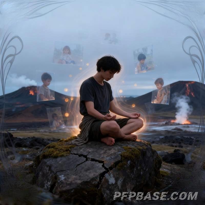 Image 6: solitary peak youth, desert geometries, dancer's shadowplay, urban meditation, tundra memories,