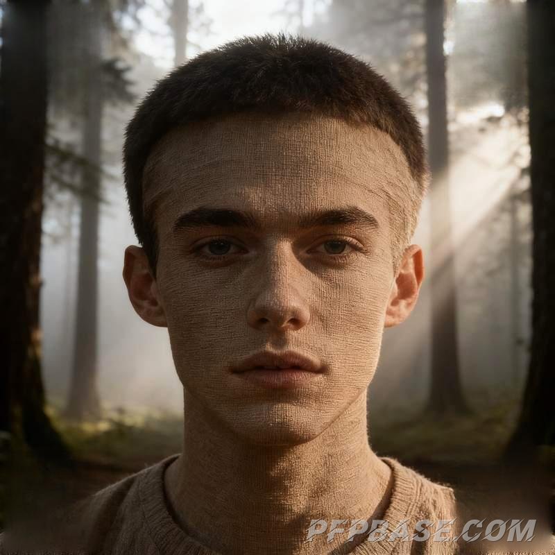 Image 1: young man, cliff at dusk, morning mist in forest, graffiti corner, coastal storm, desert oasis