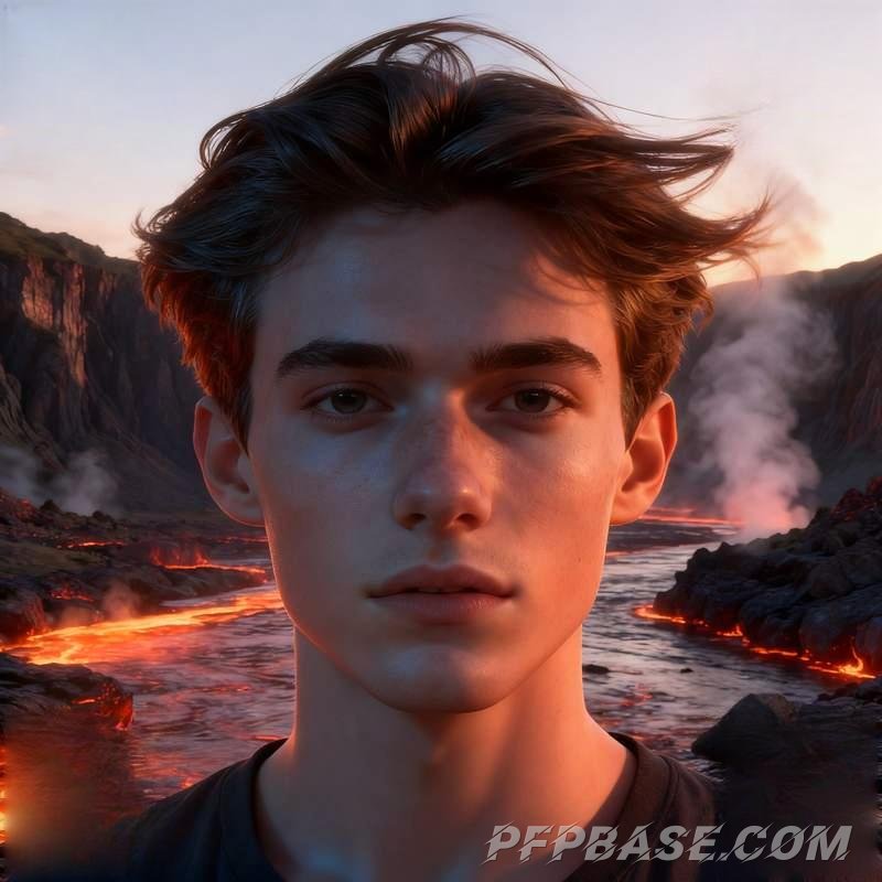 Image 2: young man, cliff at dusk, morning mist in forest, graffiti corner, coastal storm, desert oasis