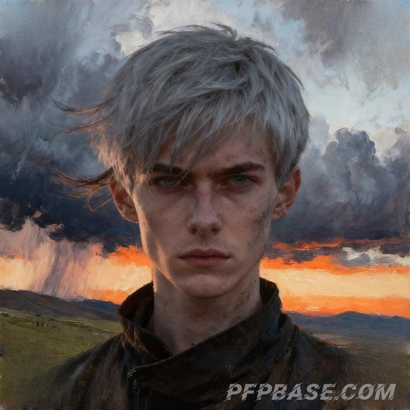 Image 3: wasteland youth, industrial alienation, ice crystal mirage, cliffside silhouette, parched riverbed,