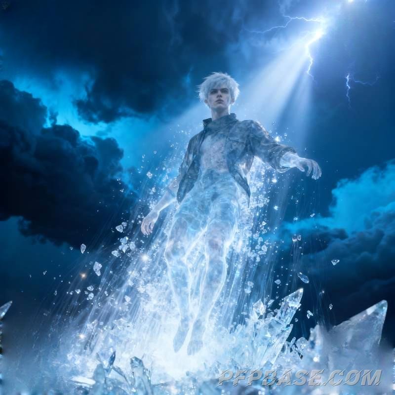 Image 7: wasteland youth, industrial alienation, ice crystal mirage, cliffside silhouette, parched riverbed,