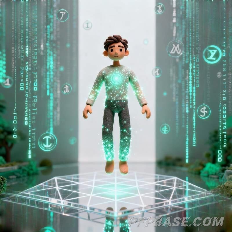 Image 4: dreamy hunk, cliff at dusk, city neon, prairie breeze, stargazing meditation, virtual grid