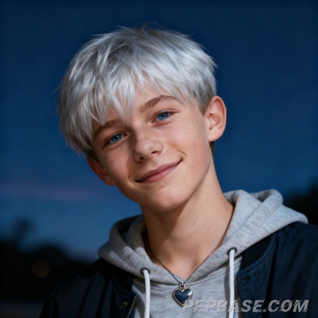 Image 8: handsome youth, gentle gaze, melancholic aura, dreamy setting, essence of youth