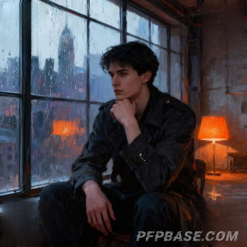 Image 3: trendy guy, rooftop, graffiti wall, data stream, desert maze, stained glass window