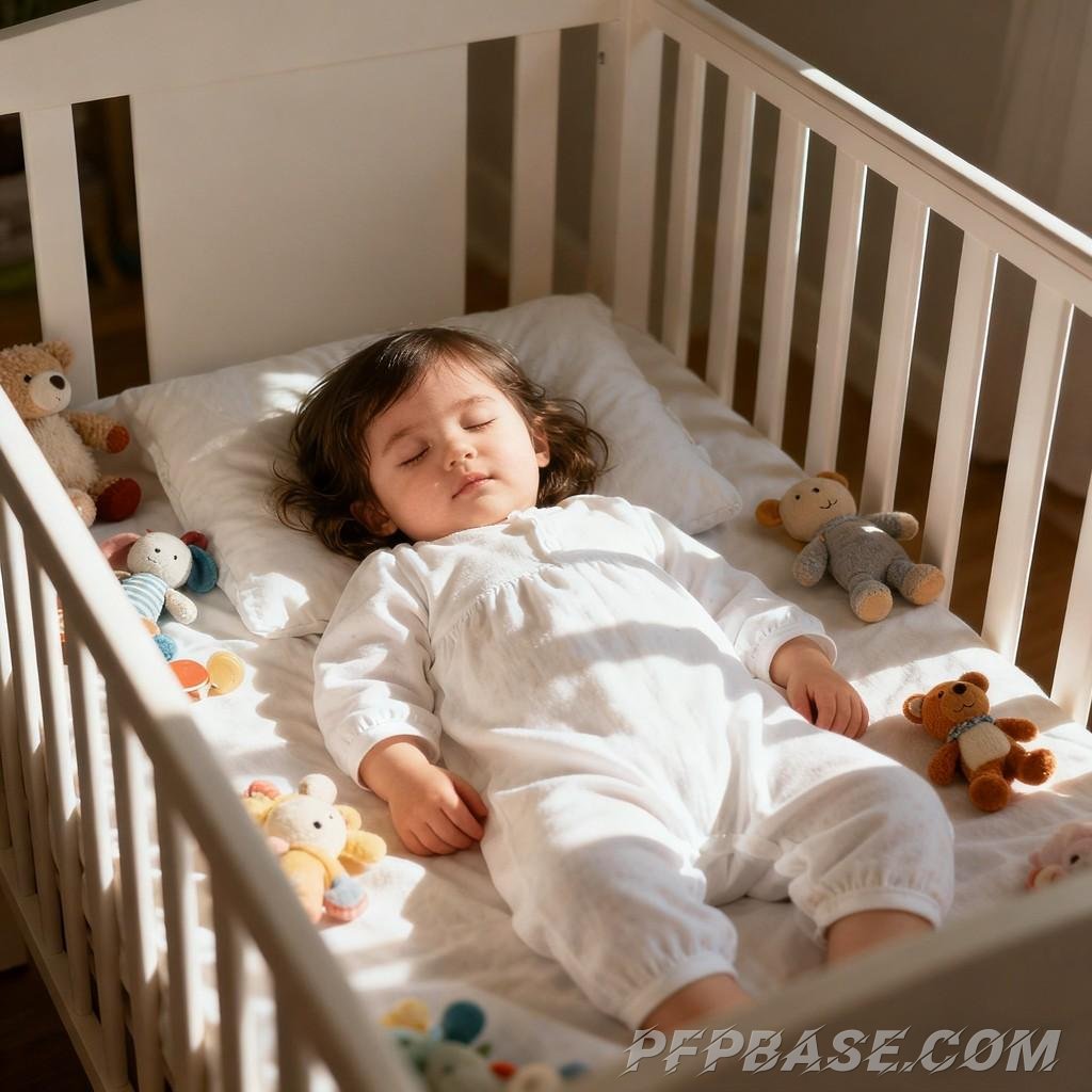 Image 6: gentle, slumber, baby, tranquility, family