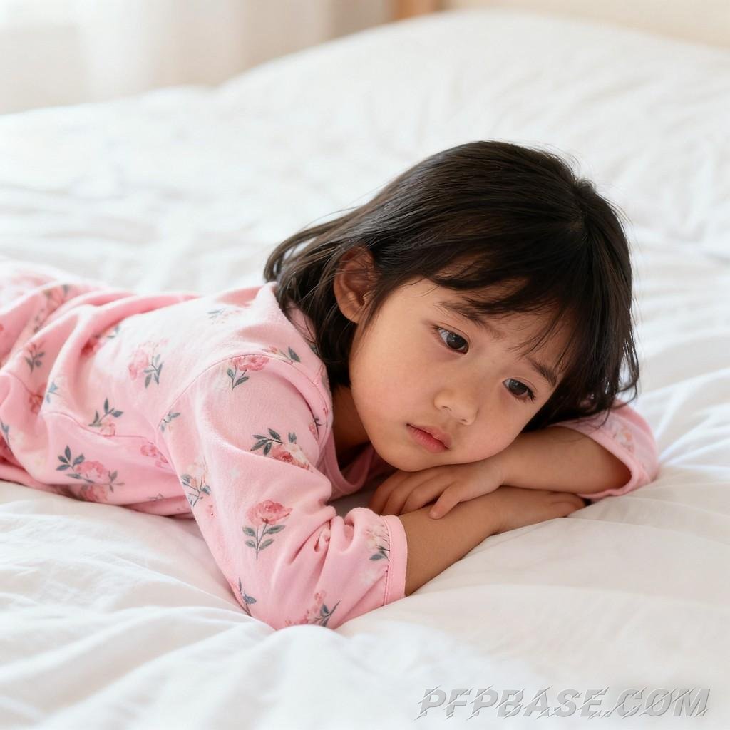 Image 1: global creativity, adorable girl, trendy style, life moments, cozy scene