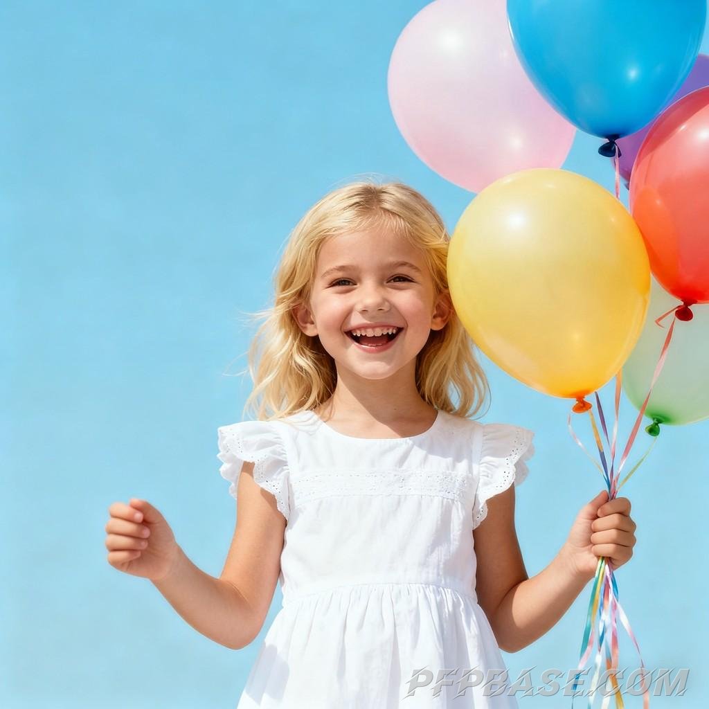 Image 1: childlike wonder, dreamy, serene, focused, innocent