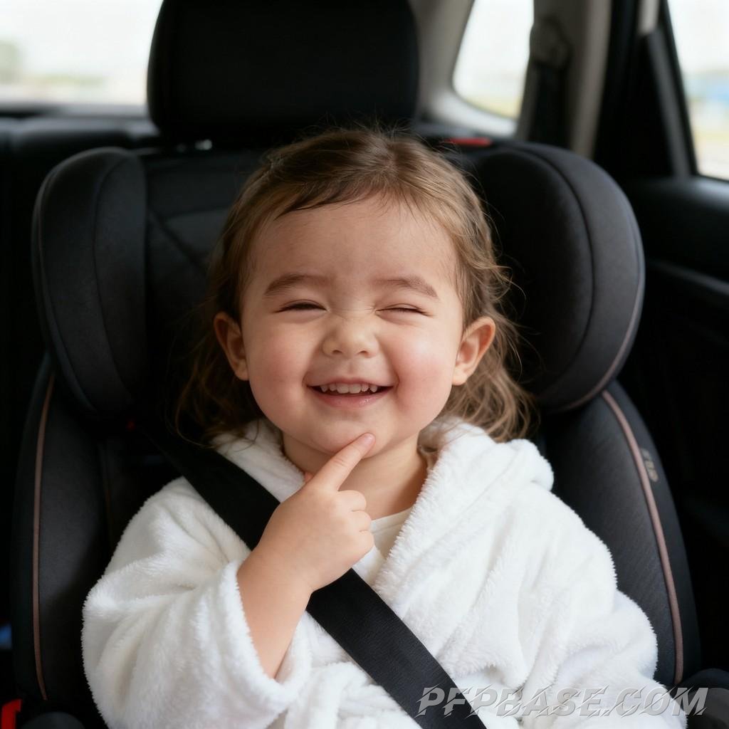 Image 3: cozy, adorable, baby, young girl, portrait