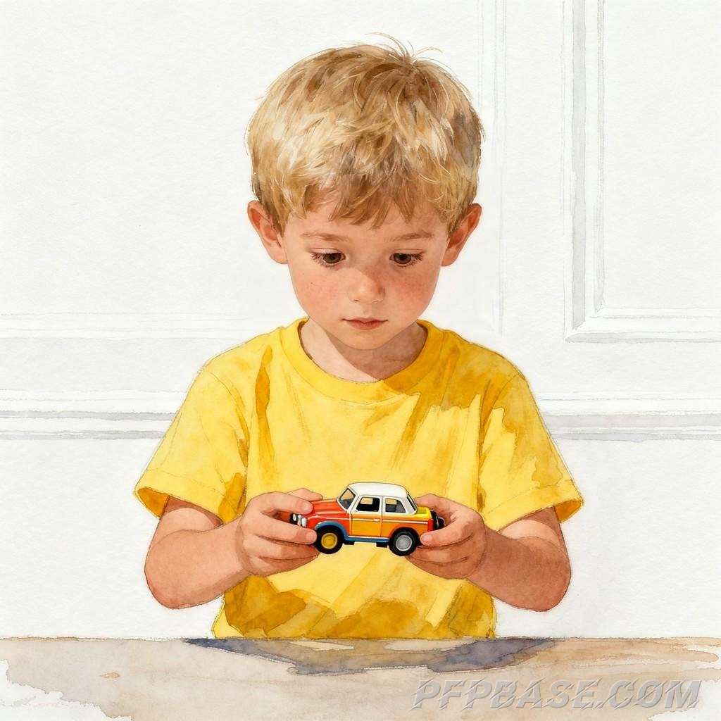 Image 1: blonde little girl, boy in shark hat, girl basking in sunshine, pouting boy, curious little girl, fo