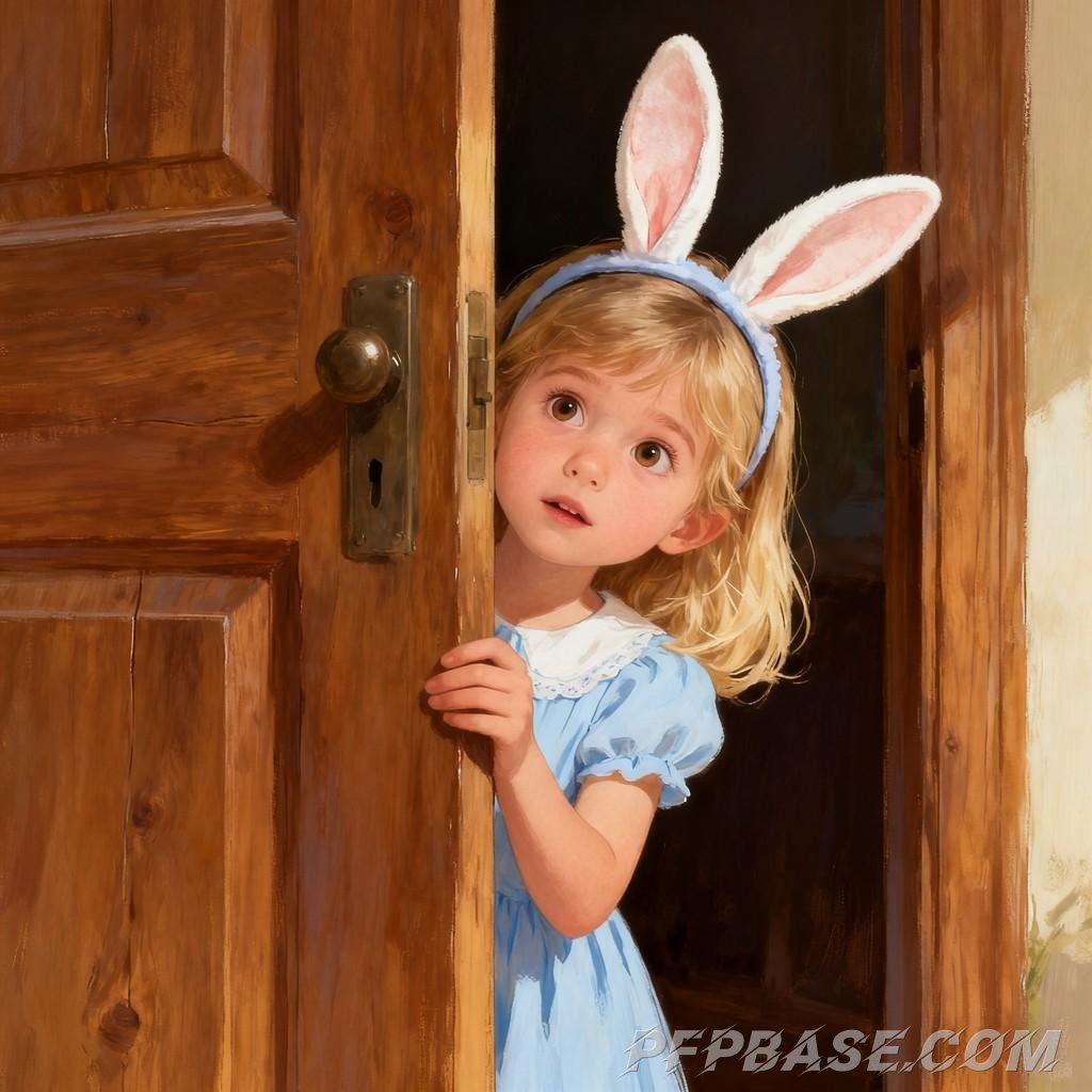 Image 5: blonde little girl, boy in shark hat, girl basking in sunshine, pouting boy, curious little girl, fo