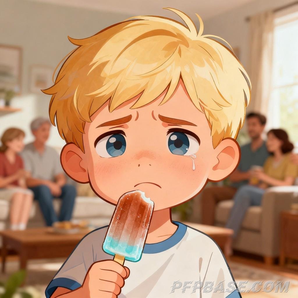 Image 6: blonde little girl, boy in shark hat, girl basking in sunshine, pouting boy, curious little girl, fo