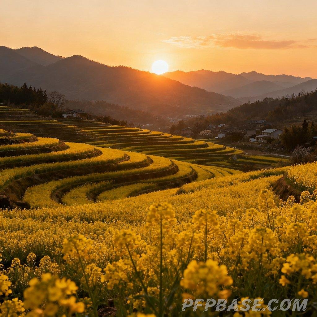 Image 3: pastoral, poetic, serene, natural, harmonious