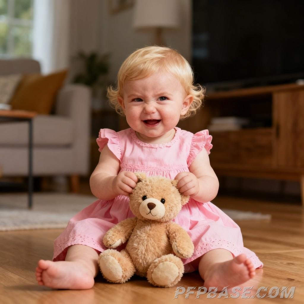 Image 3: cute toddler, emoticon, creative avatar, global appeal, cozy vibe