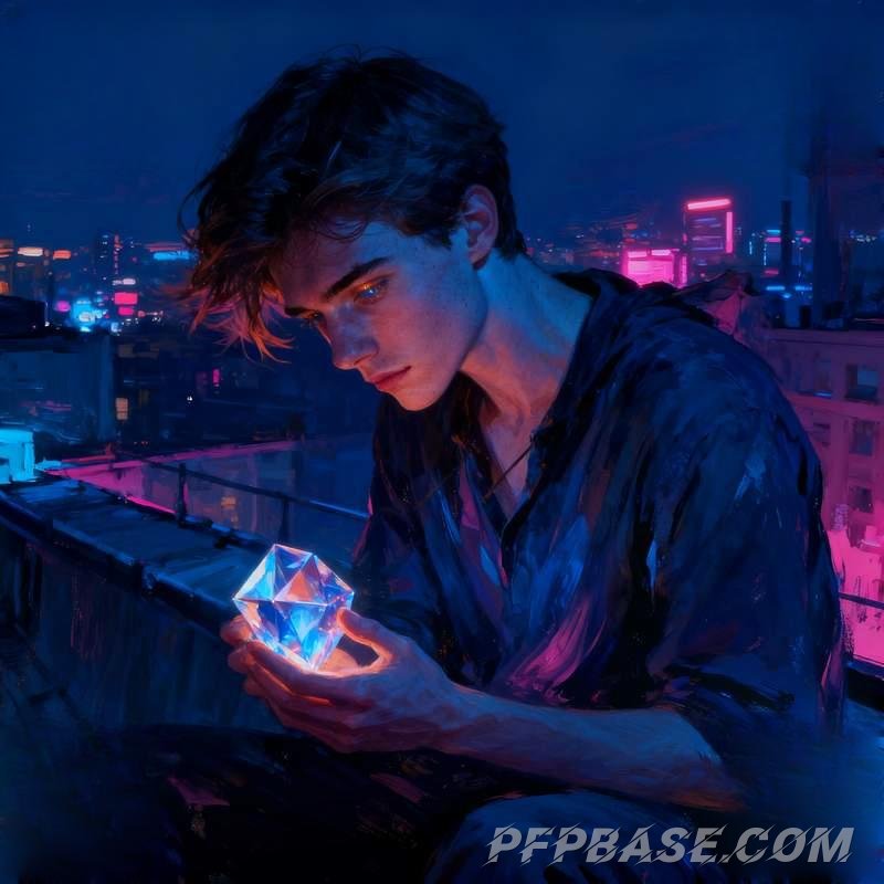 Image 2: cliff at dusk, neon crystal, morning mist forest, church light and shadow, floating in starry sky, g