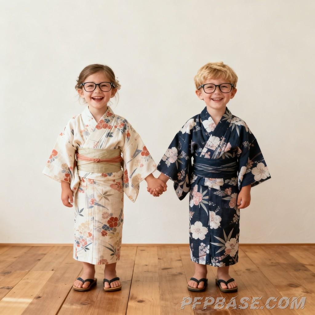 Image 8: cozy, playful childhood, siblings, family, modern