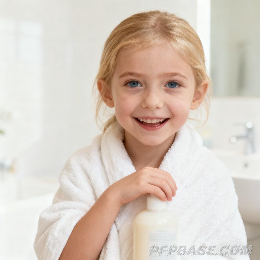 Image 2: childlike innocence, warmth, joy, focus, curiosity