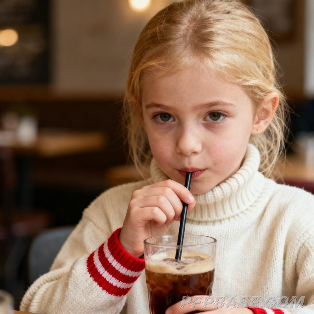 Image 4: childlike innocence, warmth, joy, focus, curiosity