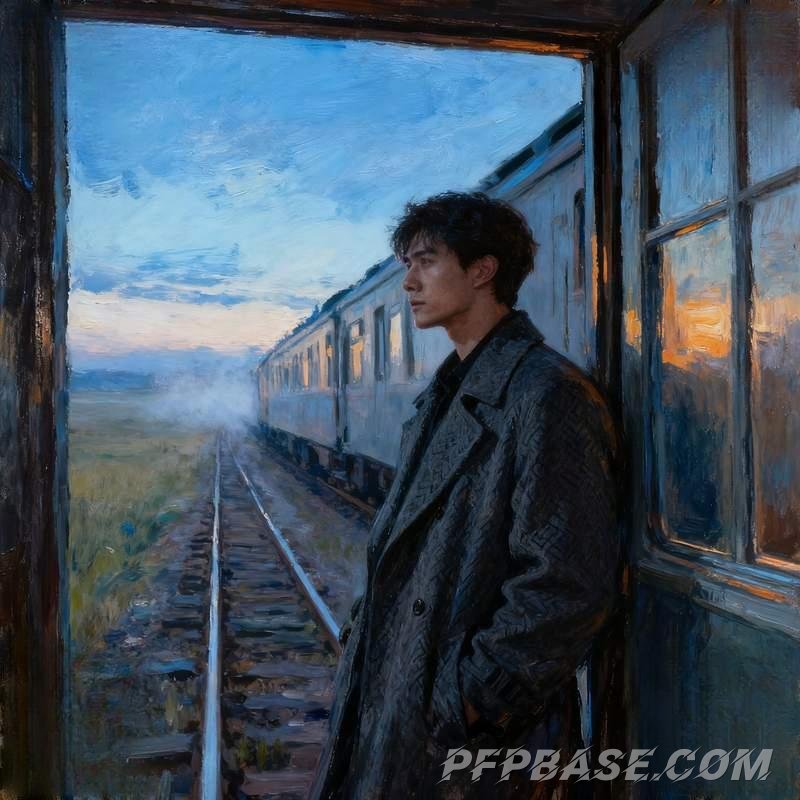 Image 3: trendy guy, unique avatar, city night view, autumn forest, graffiti subway, virtual geometry