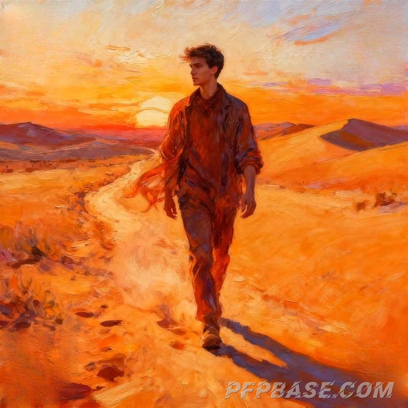 Image 7: man, cliff, graffiti wall, lakeside, snow-covered forest, church